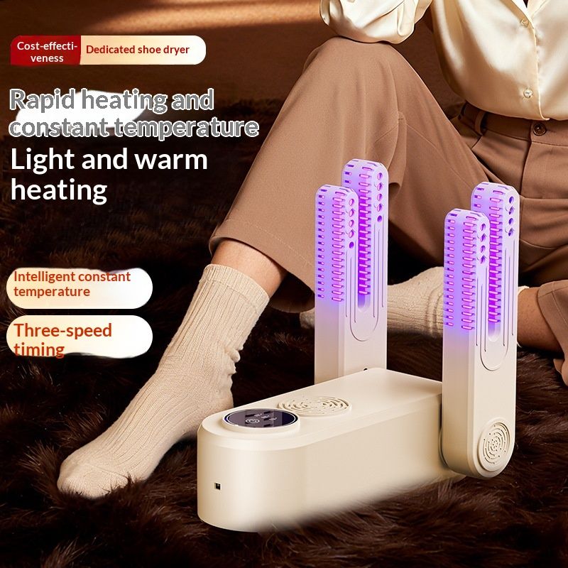 Household Smart Thermostatic Timed Rapid Shoe Dryer
