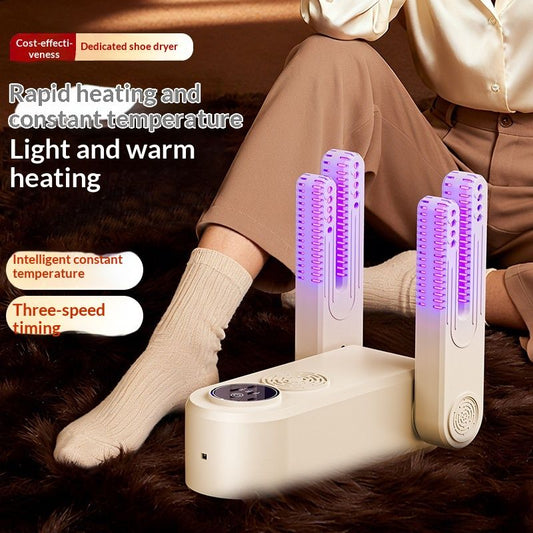 Household Smart Thermostatic Timed Rapid Shoe Dryer
