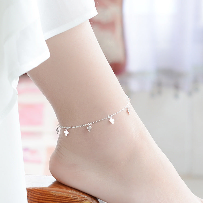 Irish National Flower Clover Lucky Bracelet Fashion Simple Gifts