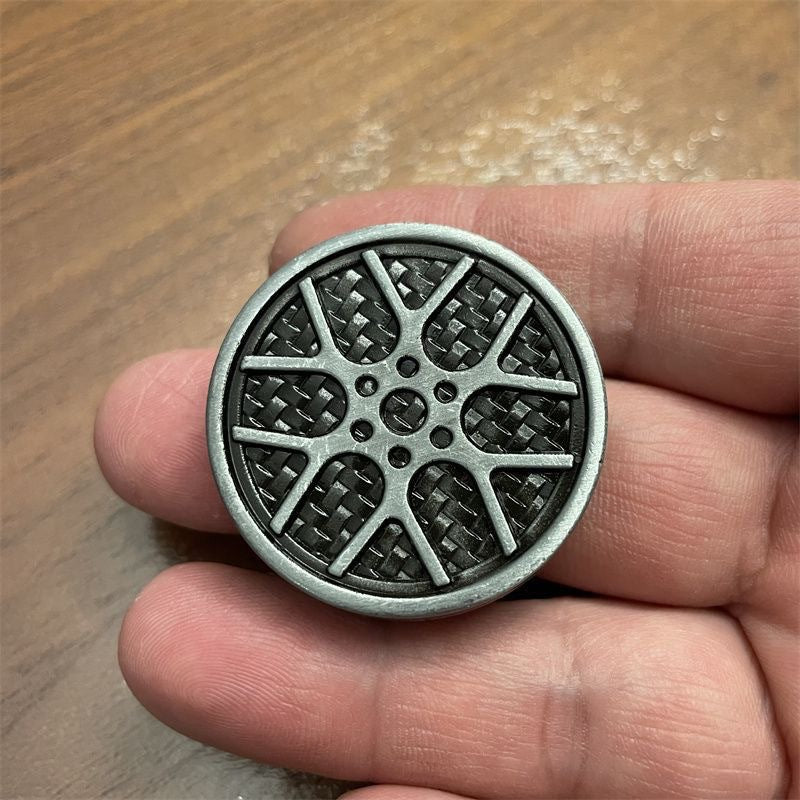 Metal Clacking Coin Stress Relief Toy EDC Fidget Popper For Anxiety Relief - Blind Box Gift For Teens And Adults Satisfying Click Sound Sensory Tool