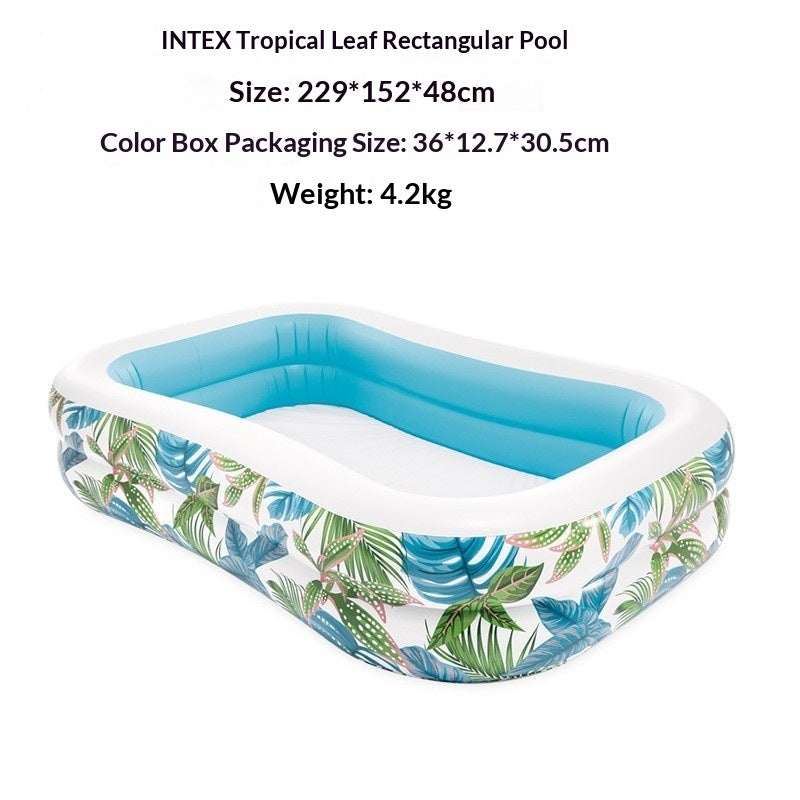 Thickened Inflatable Swimming Pool - Extra Large Family Ocean Ball Pit Paddling Pool for Adults and Kids Outdoor Water Play