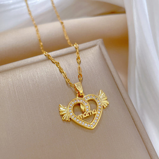 Angel Of Love Light-Luxury Fashion Necklace For Women