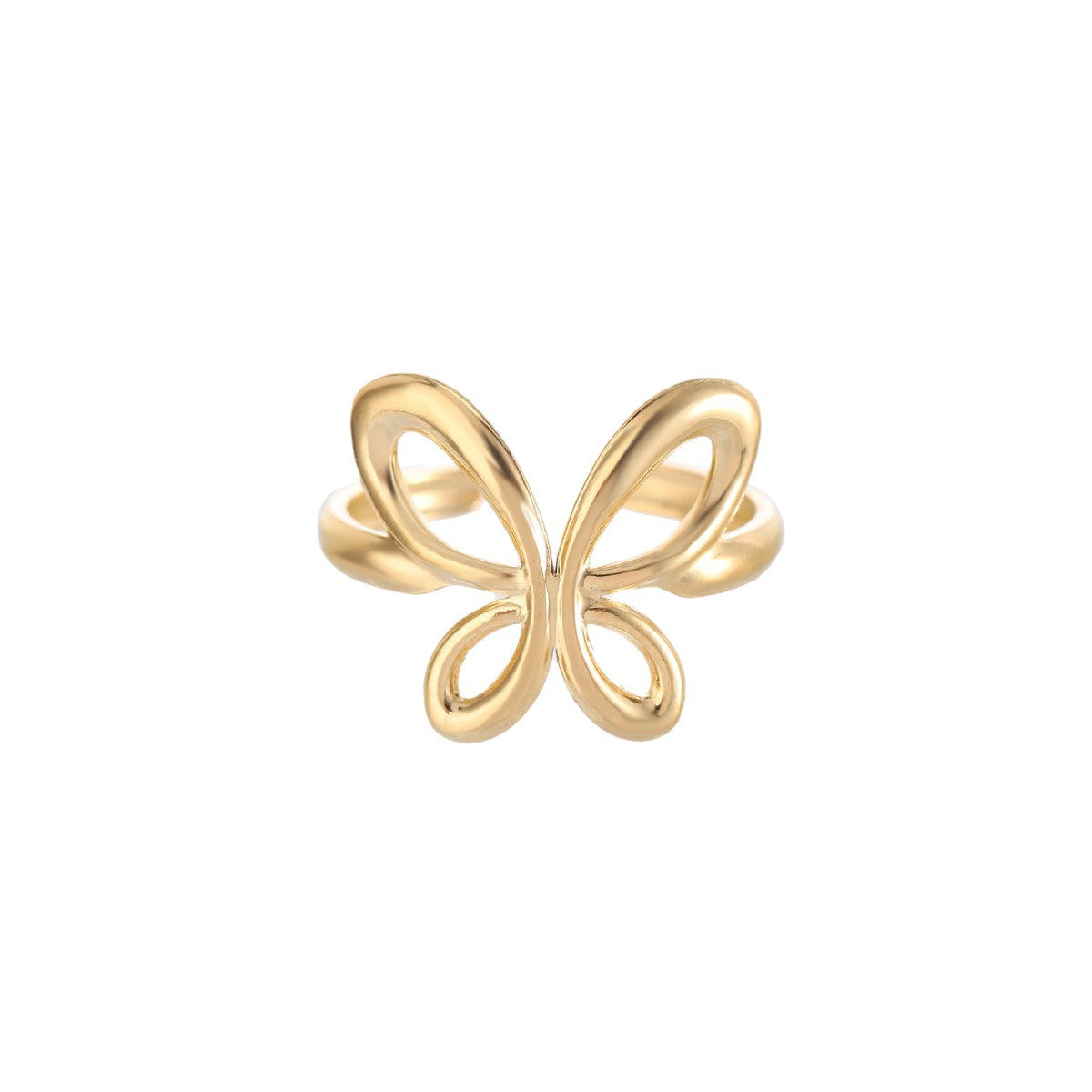 Gold-Plated High-Fashion Ring For Women