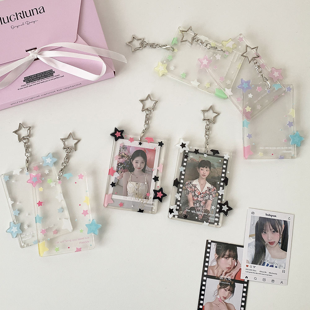 Colorful Star Storage Cover Small Pendant