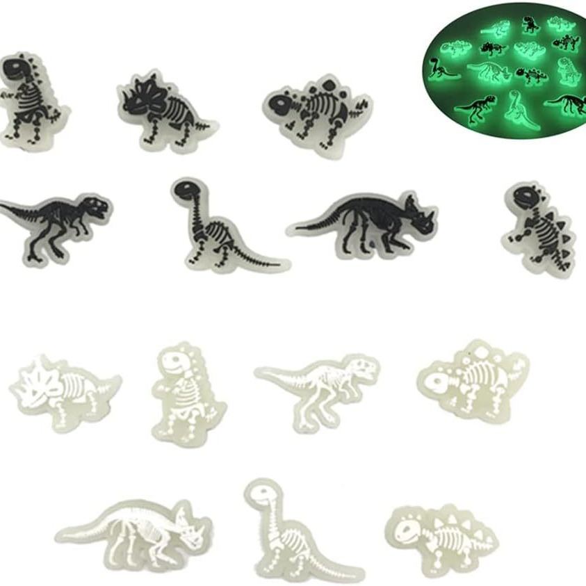 Luminous Dinosaur Hole Shoes Shoe Buckle Diy Accessories
