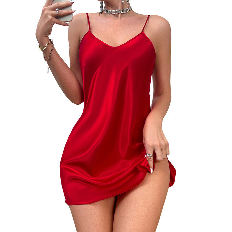 Womens Fashionable And Sexy Home Dress