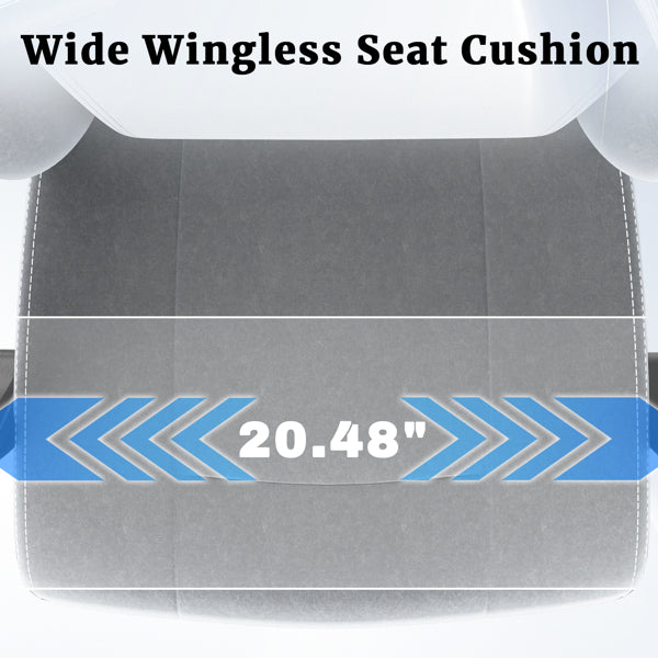 Ergonomic Gaming Chair, Video Game Chair With Massage Lumbar Support And Footrest, Height Adjustable Fabric Computer Chair With Pocket Spring Cushion, Gray