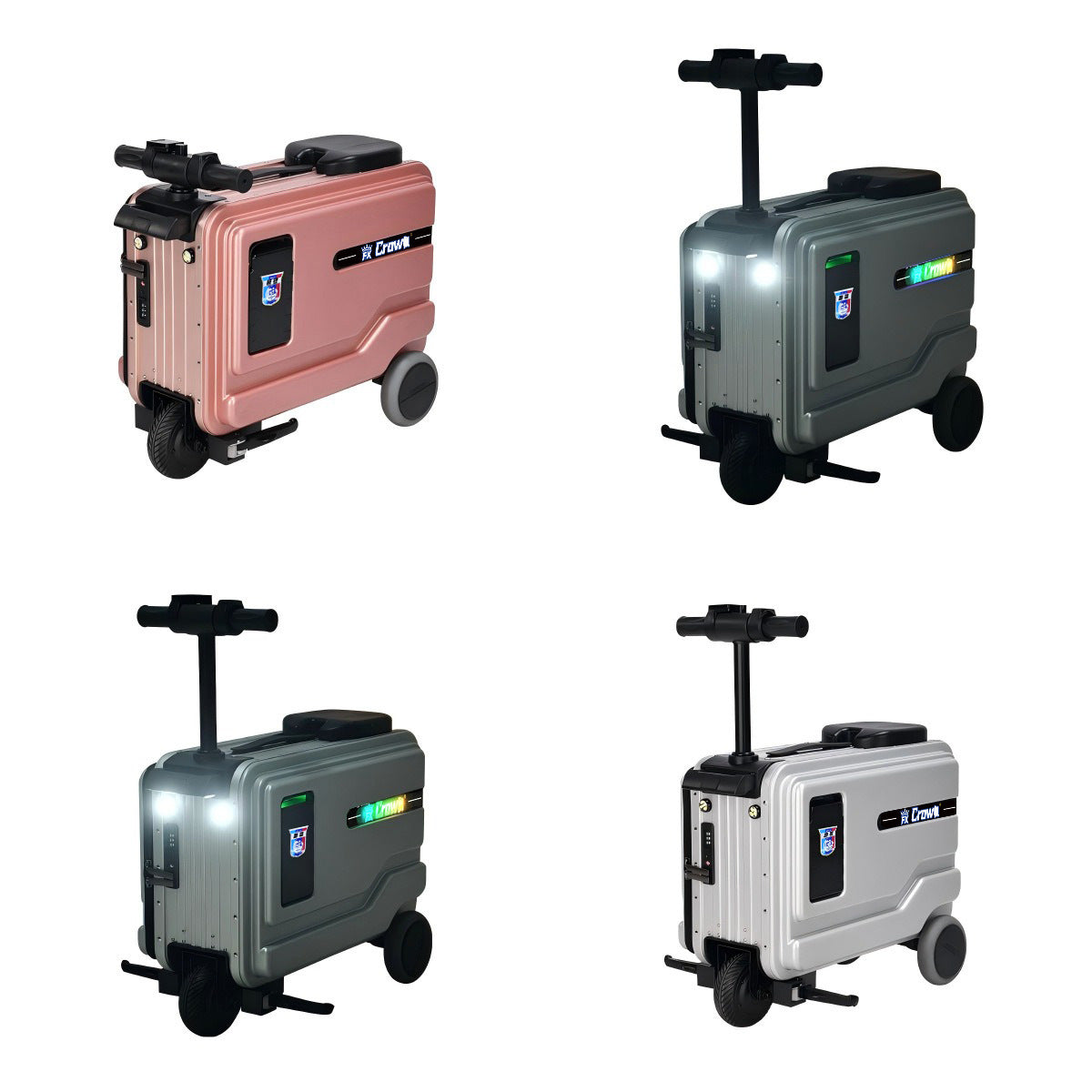 Multifunctional Smart Boarding Bag Riding Suitcase