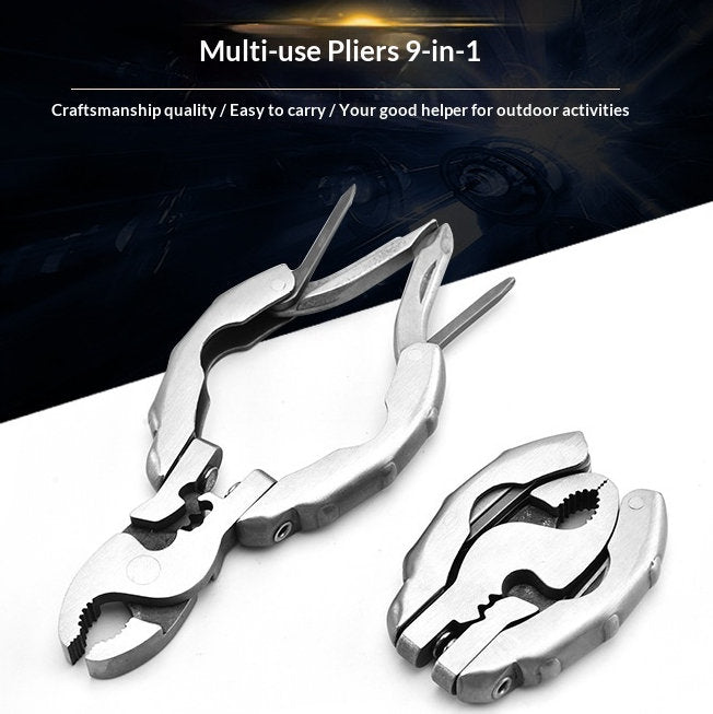 Multi-tool Round-nose Pliers For Outdoor Camping