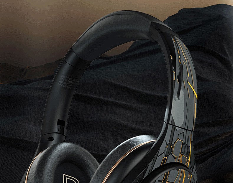Bluetooth Headphone Head-mounted Active Noise Reduction E-sports Games Computer Ultra-long Life Battery