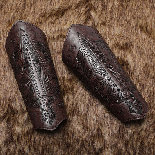 Medieval Retro COSPLAY Stage Props Knight Hand Guard Clothing Accessories