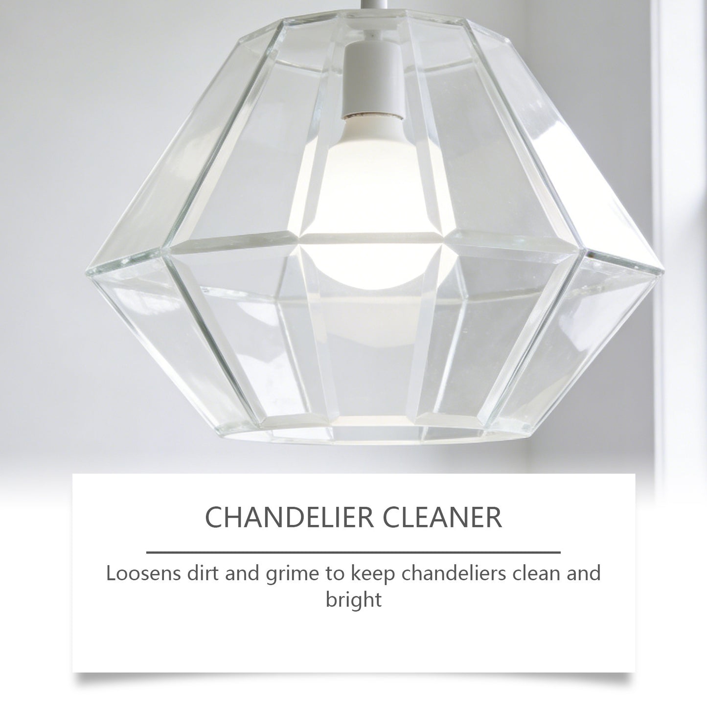 JUE FISH Chandelier Cleaning Spray Cleans Surface Dust And Oil Stains, Suitable For Daily Light Fixture Care.