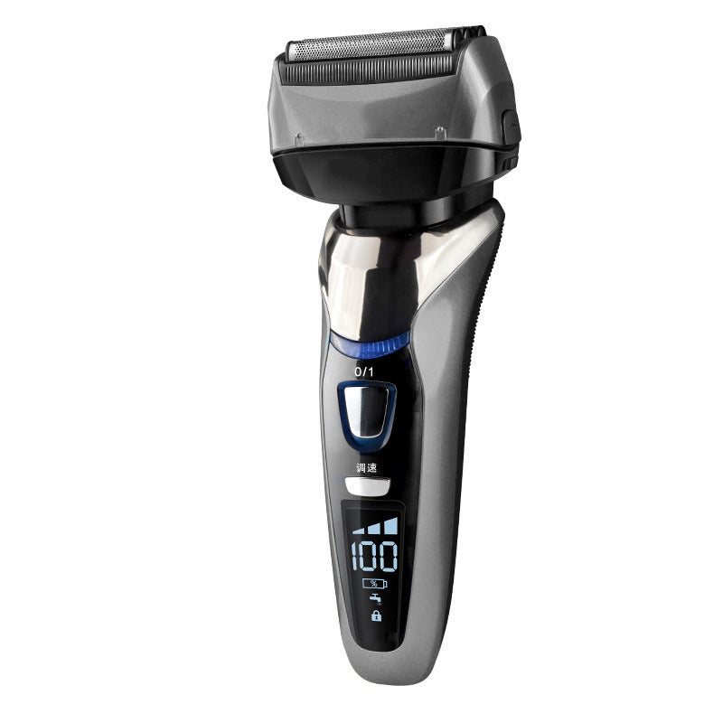 Shaver Intelligent Digital Display Fast Charging Electric Shaver