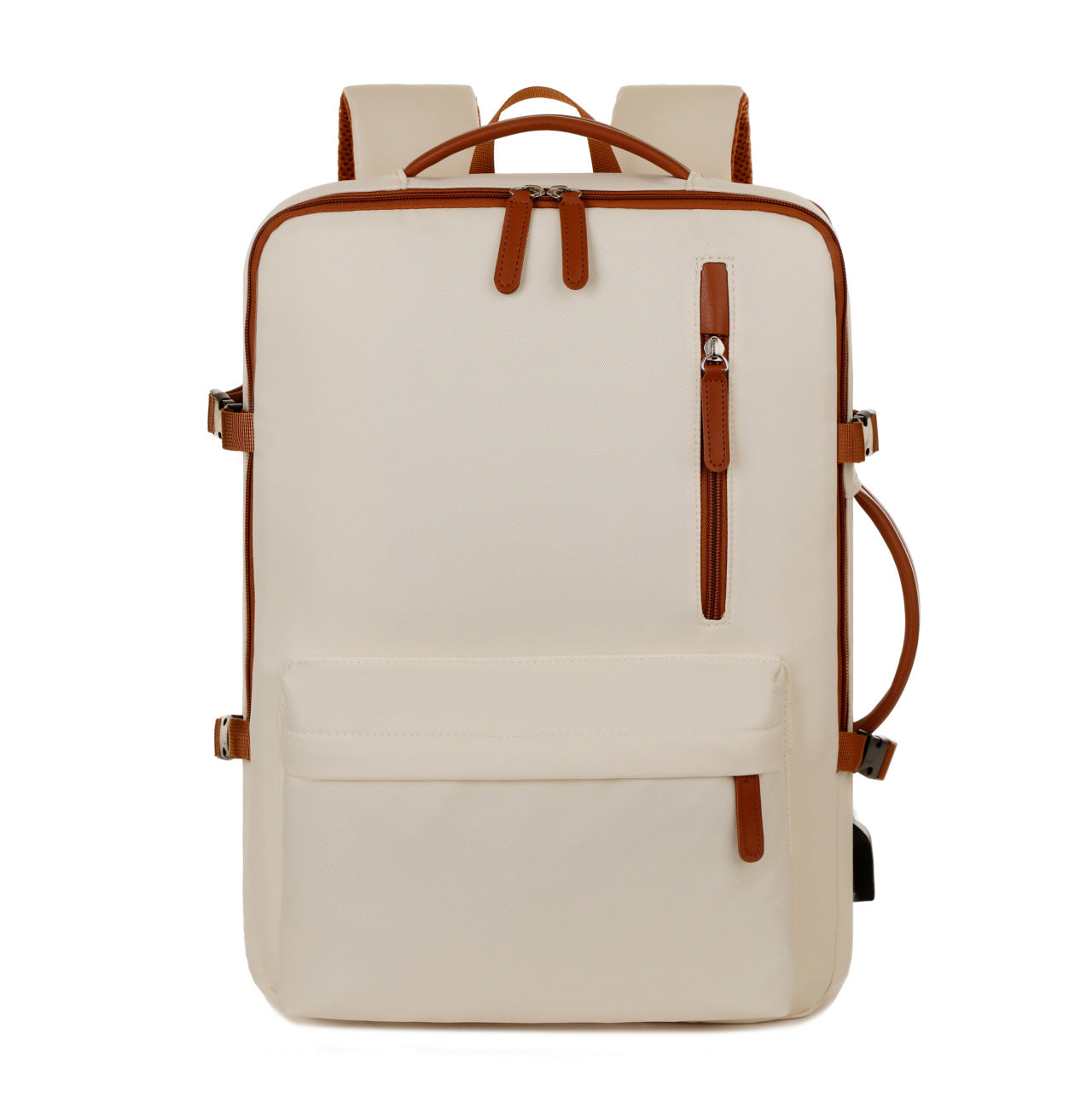 Business Travel Laptop Bag With Dual-Shoulder USB Charging Port