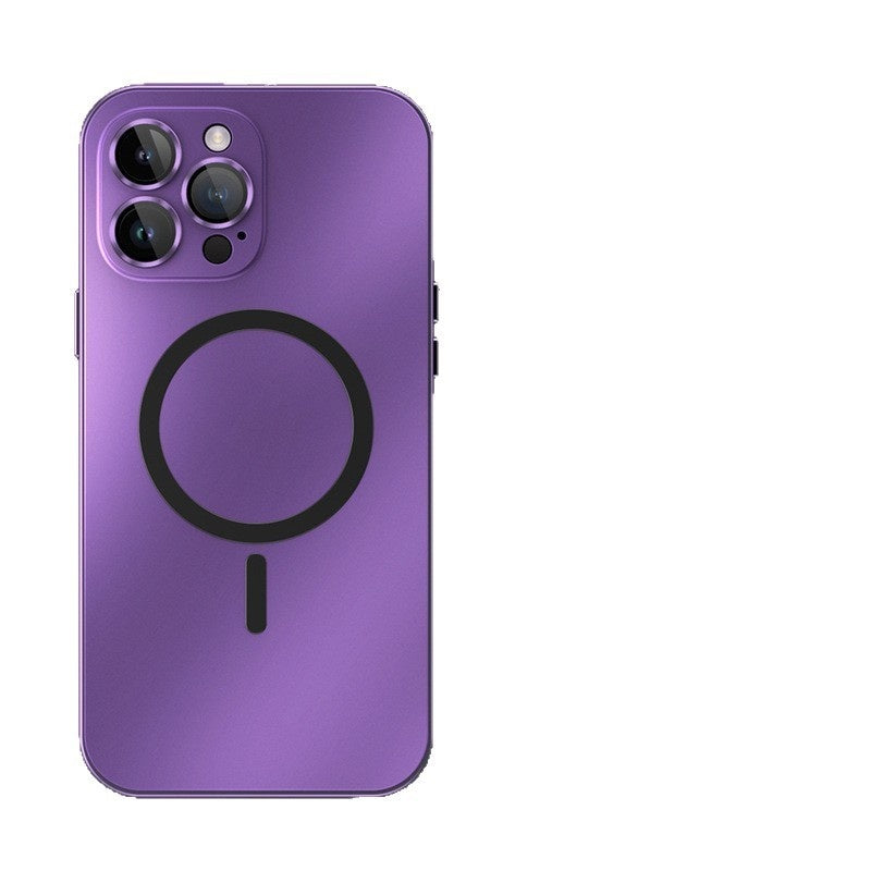 Full-coverage Phone Case With A Magnetic Snap Closure For Wireless Charging