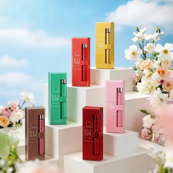 Women's 6-Piece Set Travel Perfume 35ml 1.18oz Perfume For Her PDQ Sweet Gourmand & Floral Fragrances Long Lasting For Party Night Out & Daily Wear Perfect Gift For Girlfriend, Best Friend, Mother