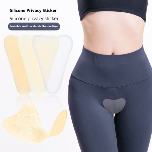 Silicone Private Stickers Swimming Sports Yoga Underwear Anti-exposure