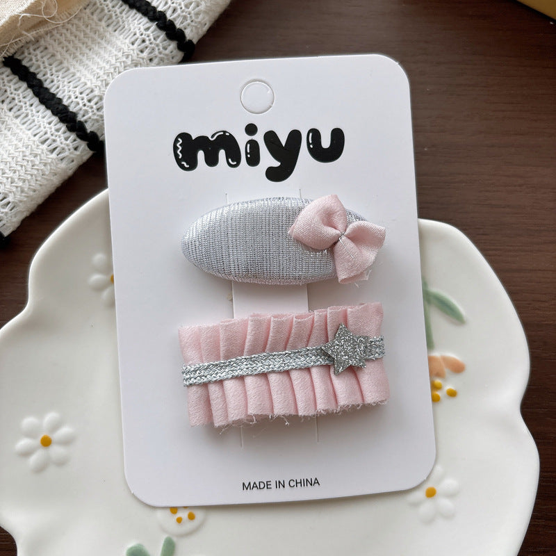 Versatile Childrens Hair Clip Made Of Leather