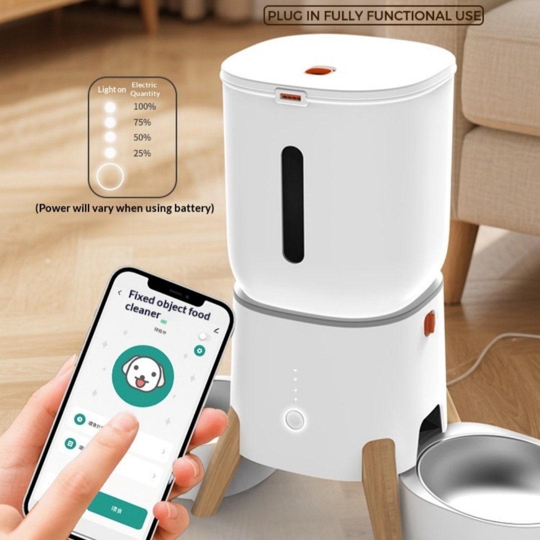 5L Pet App-Controlled Remote Smart Feeder