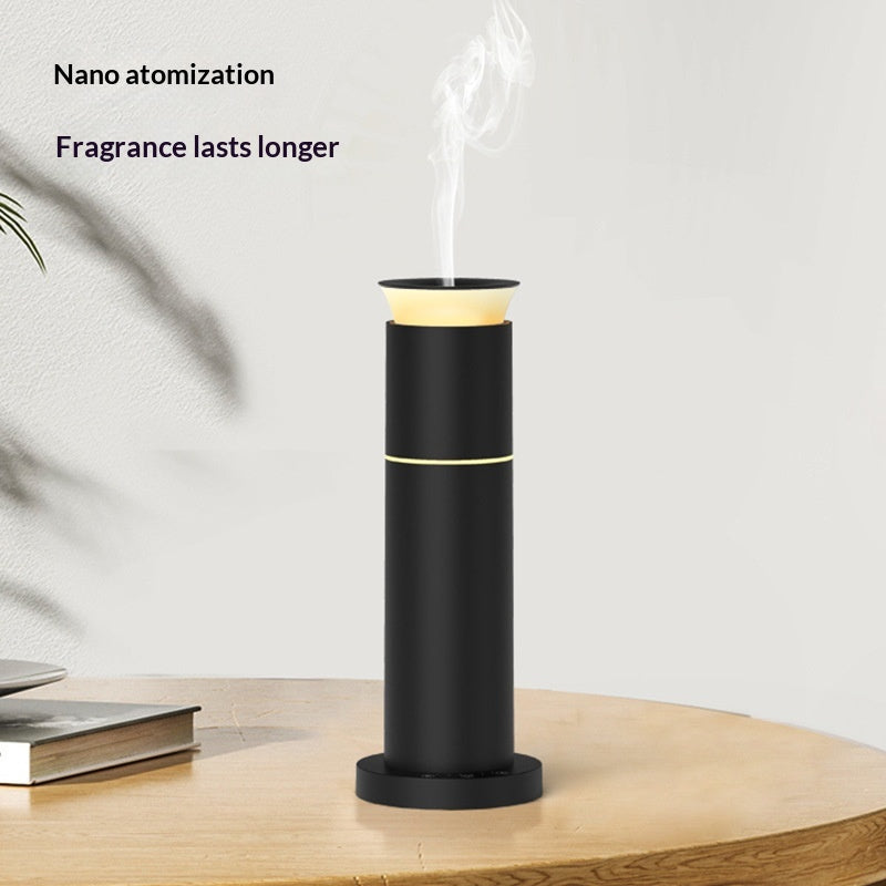 Smart Waterless Aroma Diffuser - Essential Oil Nebulizer for Home Office Bedroom Without Water Tank