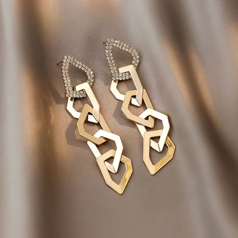 2026 New Arrival Elegant Dangle Earrings, Ins Niche Design European Style Jewelry