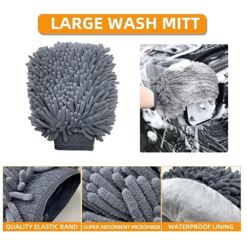 8 Piece Car Wash Cleaning Tool Brush Beauty Kit