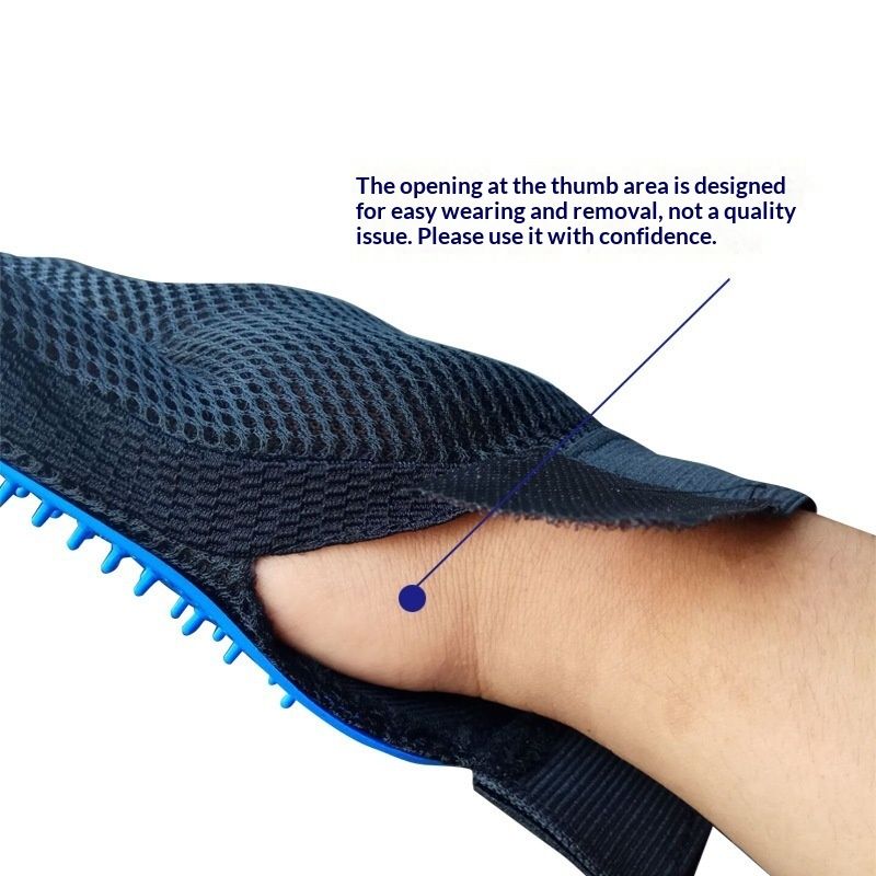 Pet Cat Grooming And Shedding-removal Gloves