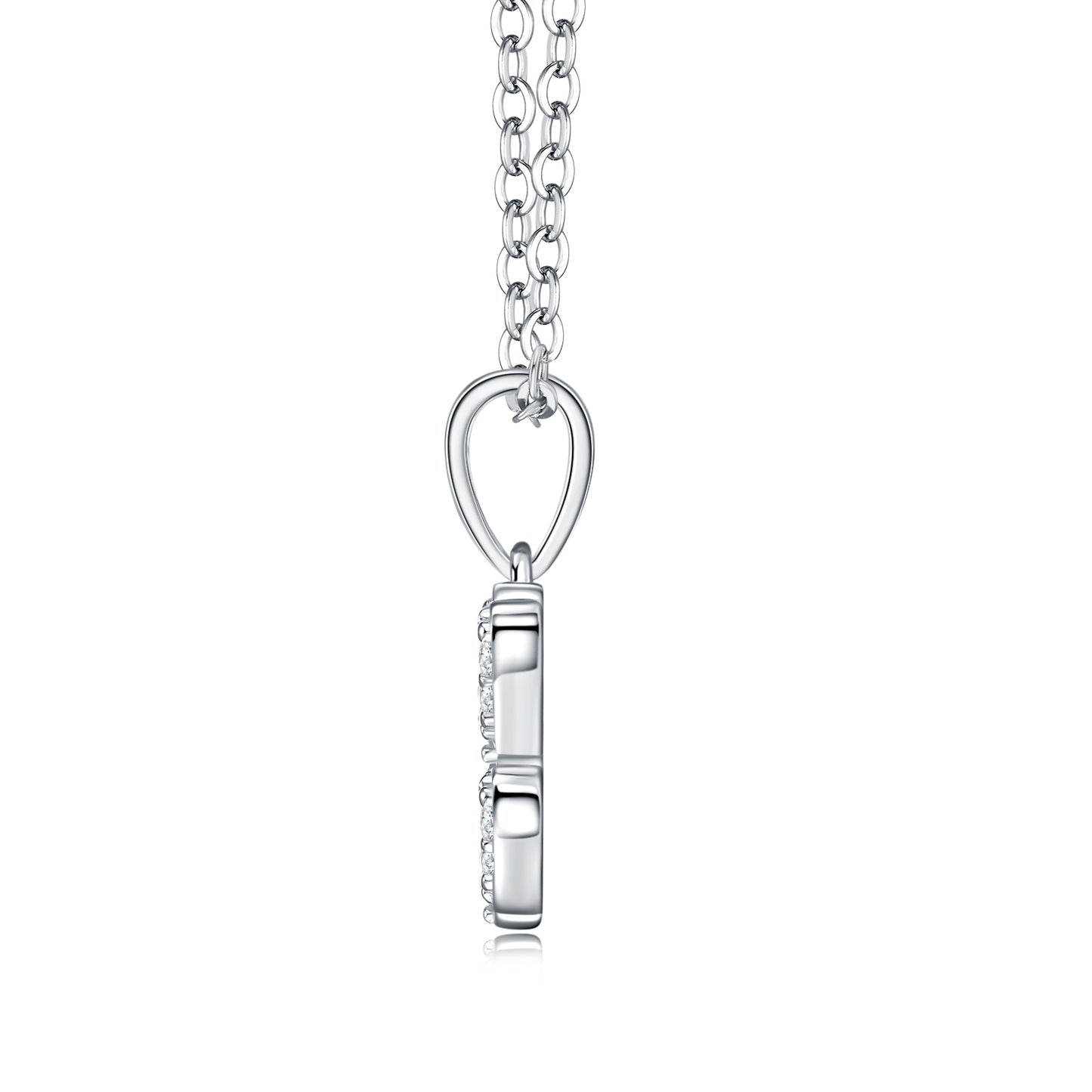S925 Sterling Silver Aquarius Necklace For Women  D Color VVS1 Moissanite Zodiac Pendant, 3.8g Platinum Plated Astrology Jewelry With GRA Certificate, Perfect Birthday & Anniversary Gift Box Set For
