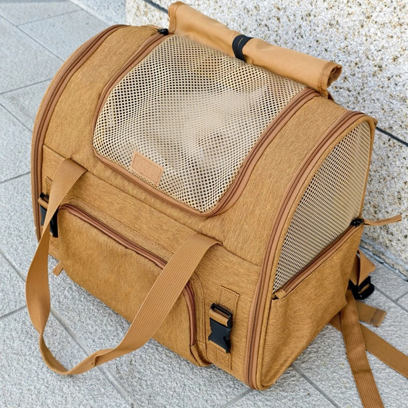 Portable Expandable Dual-Shoulder Pet Backpack For Outings