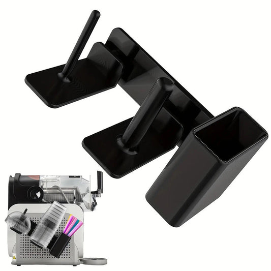 Cup Organizer For Machine - Paper Cup Holder Lid Dispenser - Side-Mounted Storage Rack, Drinkware Stand For Restaurant, Breakroom, Home, Gym