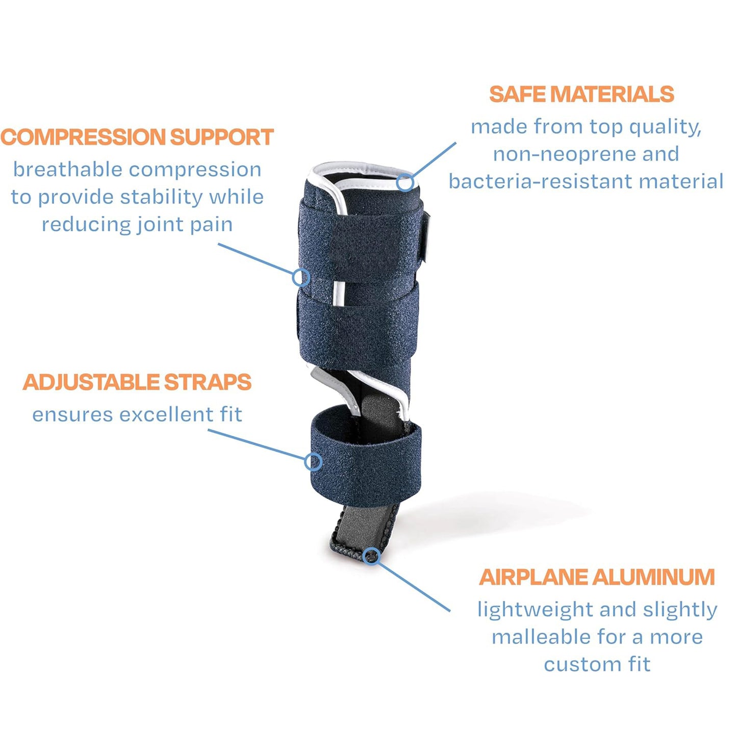 Cat Foreleg Injury Support Brace For Recovery From Joint Ligament Tear