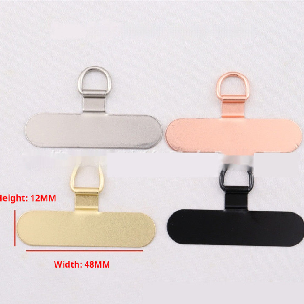 Stainless Steel Phone Clip Charging Port Fixing Pad