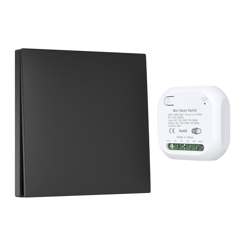 Wireless Smart Control Panel Featuring Self-powered, Wiring-free Design