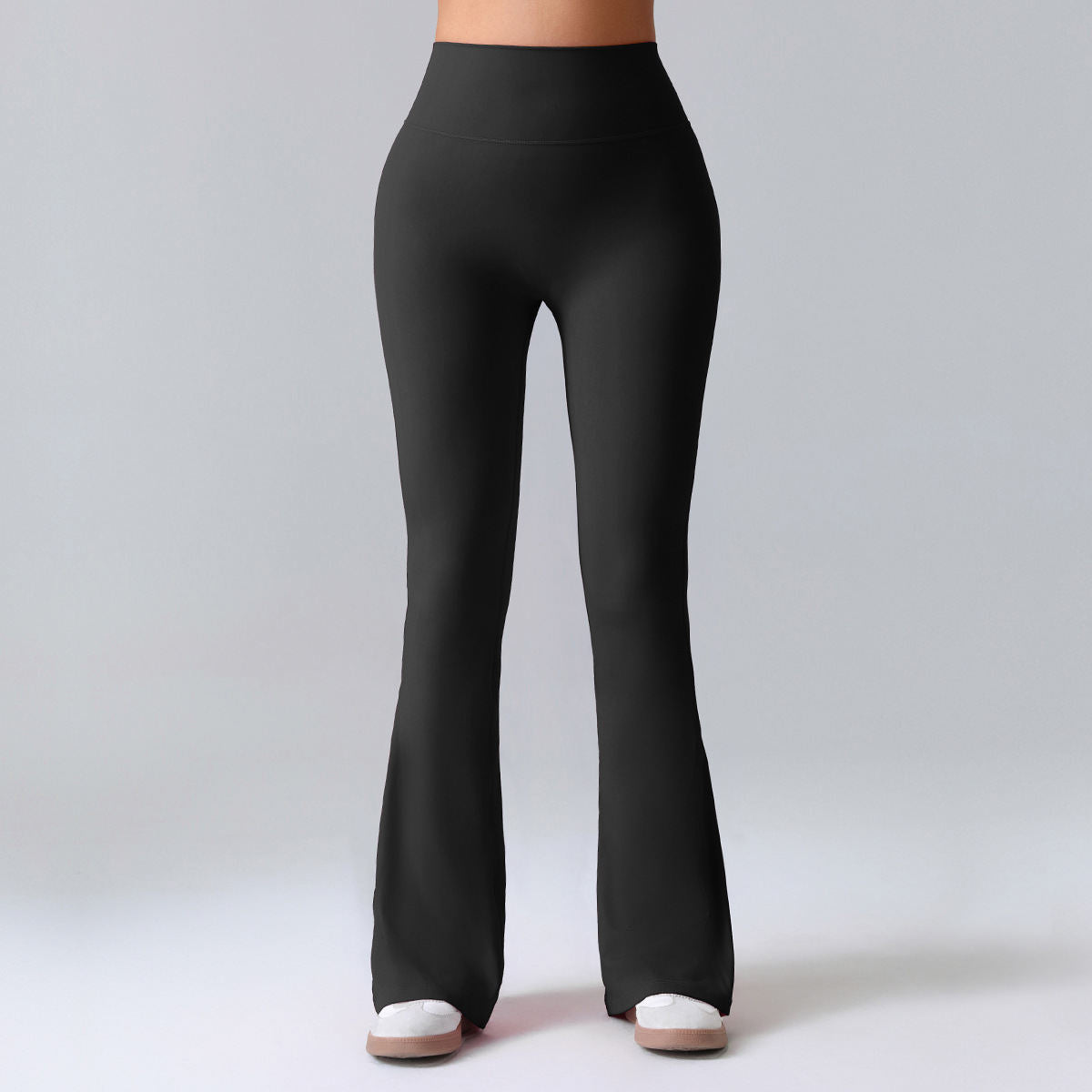Women's Summer Thin Yoga Pants, Hip-Lifting Flared Fitness Pants, Quick-Dry Stretch Sports Pants, Slim-Fit Bootcut Trousers