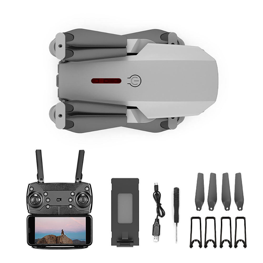 4K High-Pixel Camera WIFI Folding Drone High-Power Remote Control Plane Travel Aerial Photography Children Toys