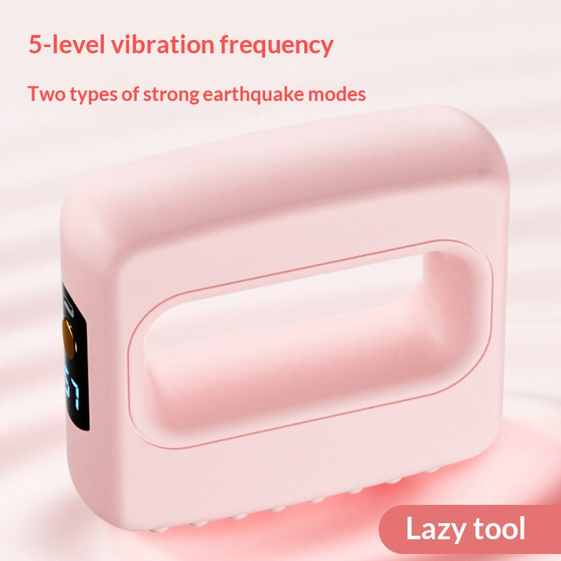 Electric Fascia Ring Massager Full Body Slimming Deep Tissue Vibration Massage With Belt Adjustable For Fat Burning&Shaping