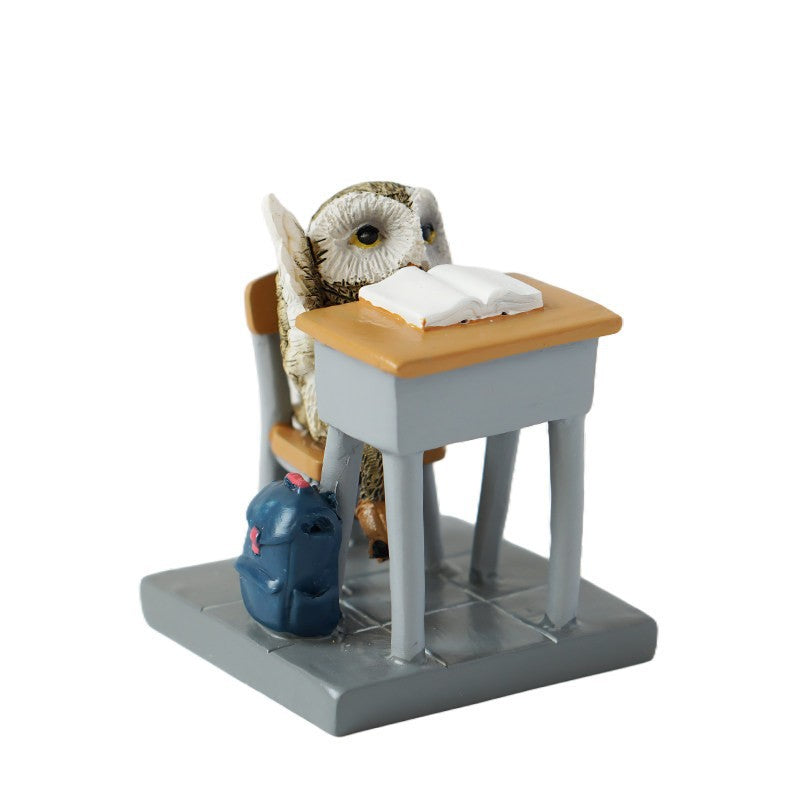 Creative Classroom Room Desk Decoration Cute Animal Figurines