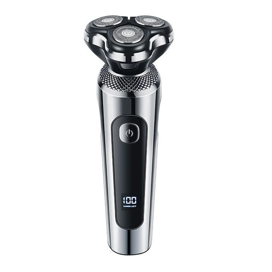 3 In 1 Men Grooming Kit IPX7 Water Proof 3D Floating Beard Hair Trimmer Kit For Men USB Rechargeable Display Screen