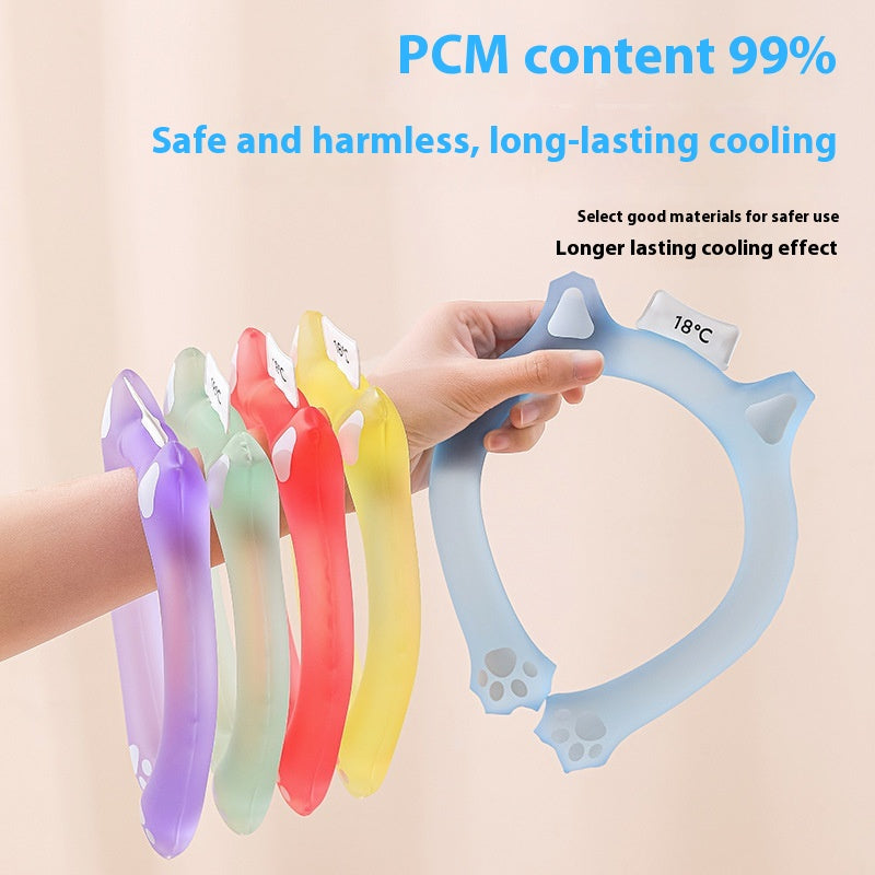 Outdoor Sports Summer Heatstroke Prevention Cooling Cold Neck Ring