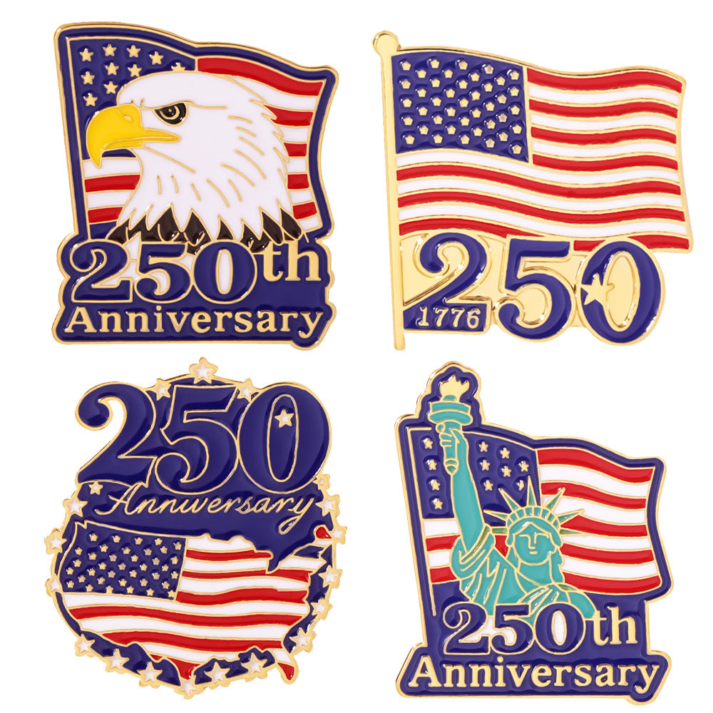 Cross-border Best-selling New American Brooch For Europe And The US