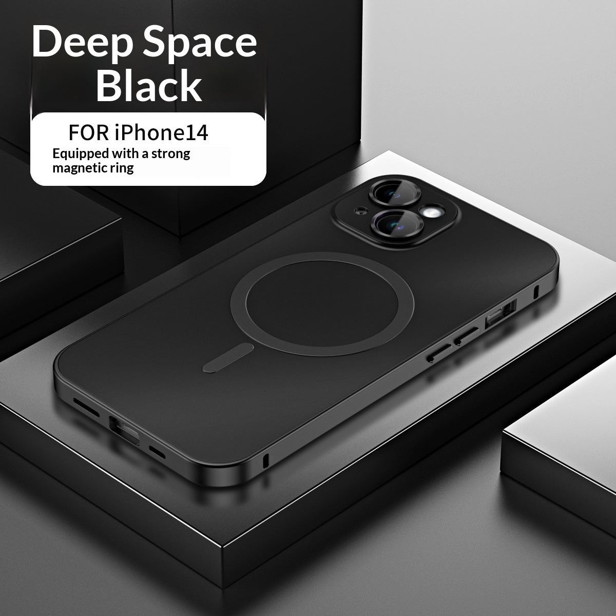 Full-coverage Phone Case With A Magnetic Snap Closure For Wireless Charging
