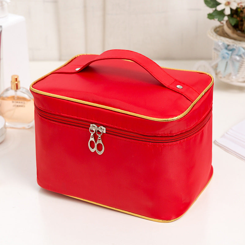 Large Capacity Color Ding Makeup Bag Foldable