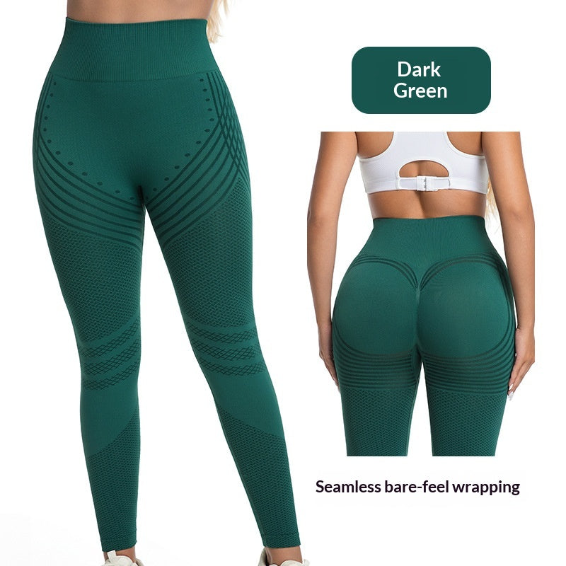 European And American Peach-Butt Fitness Pants For Women