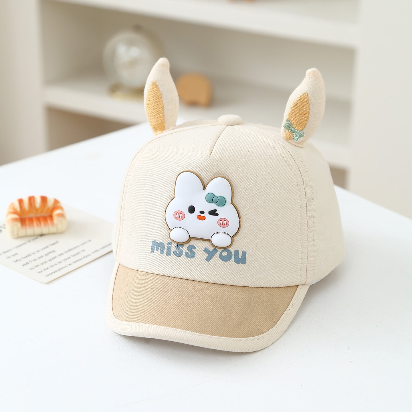 Summer Cartoon Cute Animal Letter Baseball Cap For 3-18 Month Old Babies, Sun Hat For Outdoor Use, Suitable For Boys And Girls, Versatile For All Occasions.