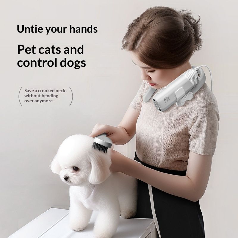 Portable Pet Hair Dryer For Dogs A High-Speed Mini And Quiet Gadget For Effortless Bathing And Drying