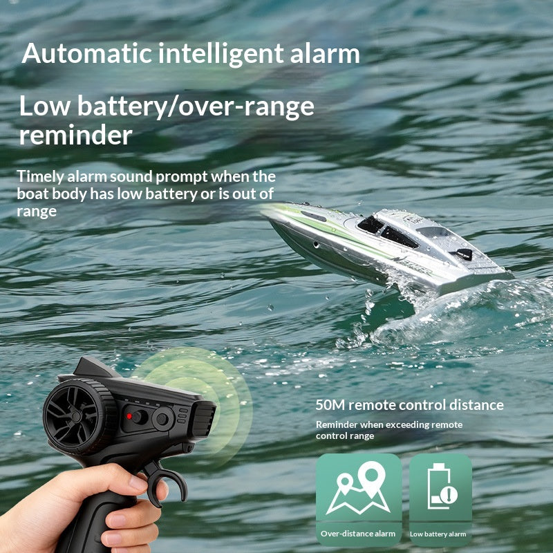 Remote-controlled Boat Charging Racing Electric Remote-controlled Speedboat