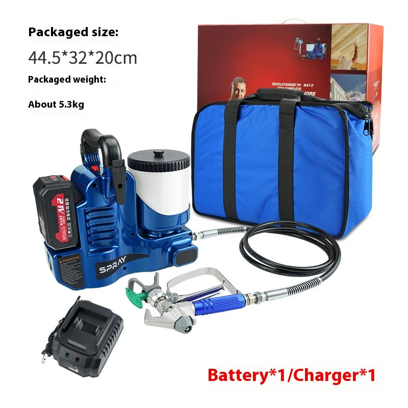 Lithium Battery Charging Small Backpack Paint Spraying Machine