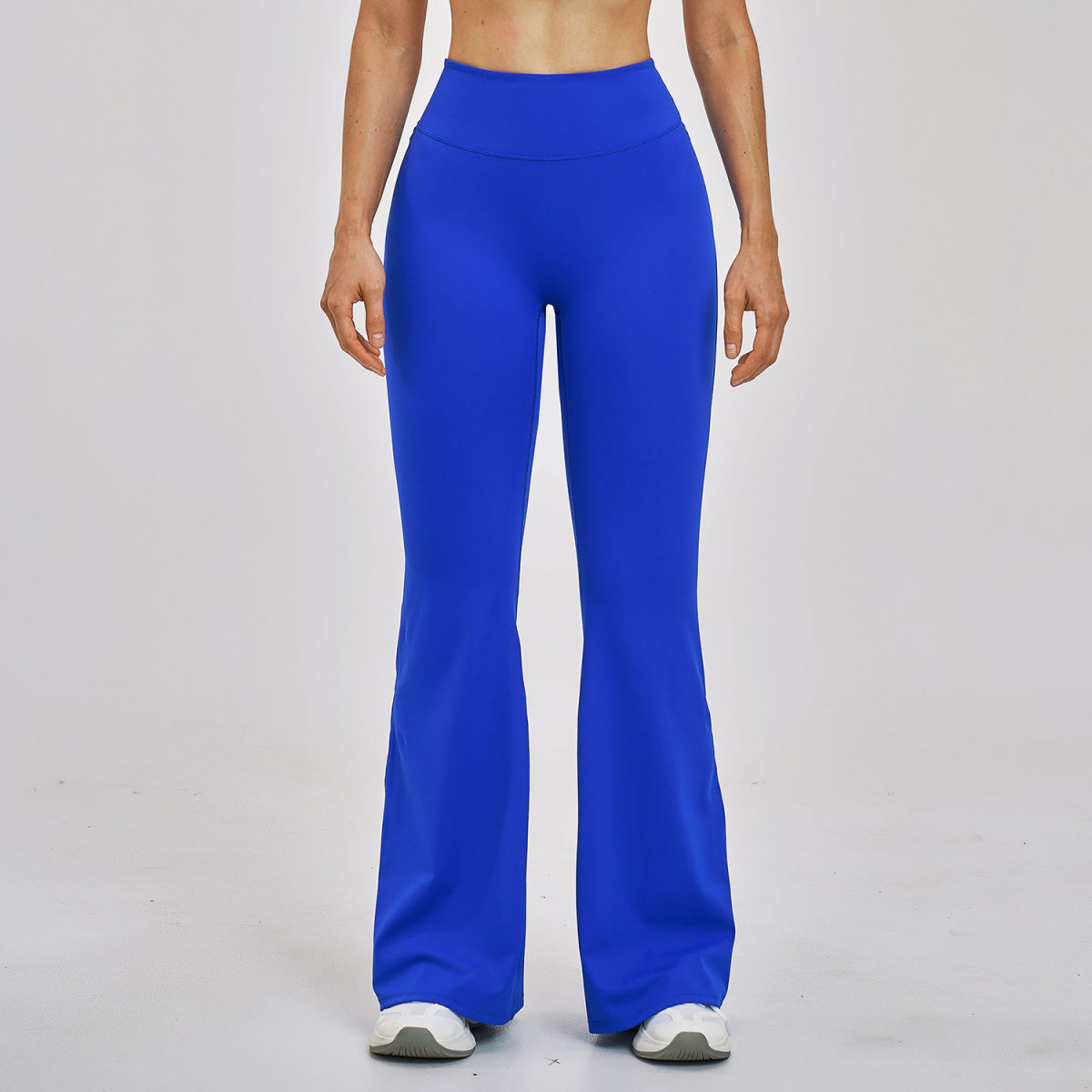 Fitness High-waisted Slightly Flared Figure-flattering Pants