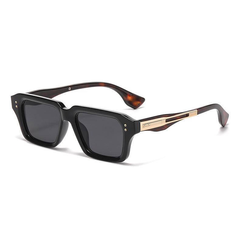5206 Best-Selling Square Frame Sunglasses Square Metal Sun Glasses