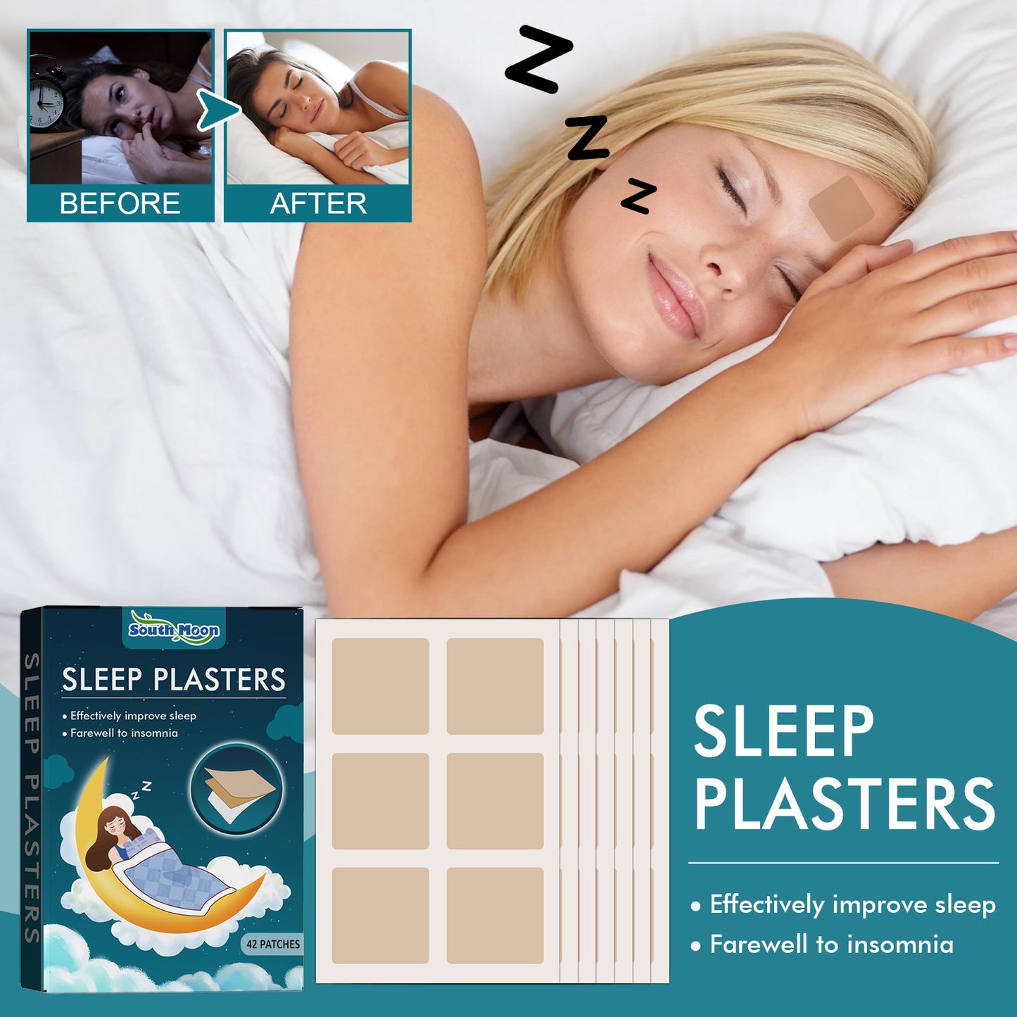 Mild Formula Nourishing Body Care Gentle Care Sleep Comfortable Nursing Adhesive Bandage